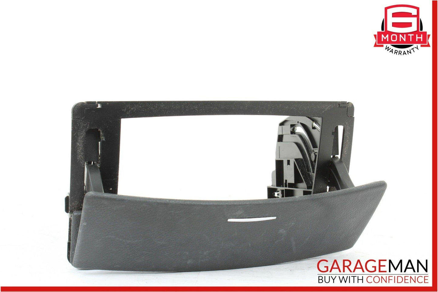 07-09 Mercedes W221 S550 Center Console Dashboard CD Trim Player Cover Black