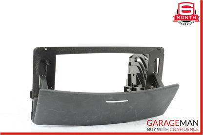 07-09 Mercedes W221 S550 Center Console Dashboard CD Trim Player Cover Black