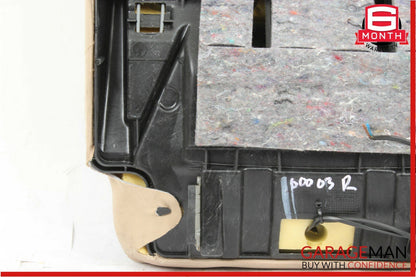 03-06 Mercedes W220 S600 Rear Left Side Lower Bottom Seat Cushion 2209200322