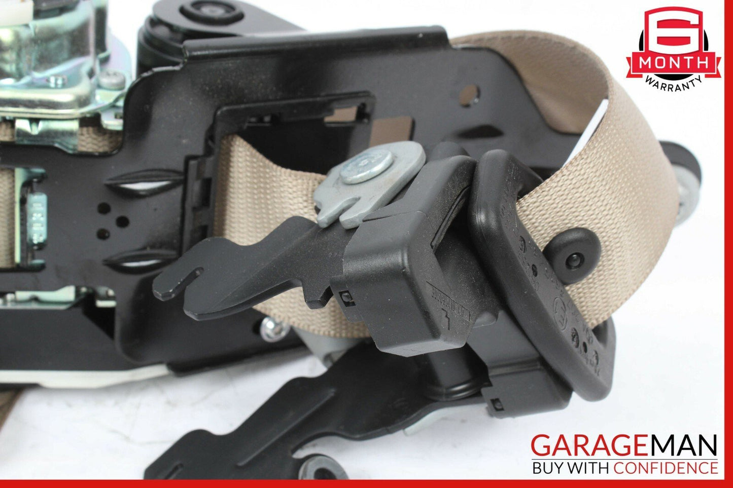 10-13 Mercedes W207 E350 E550 Coupe Front Right Passenger Side Seat Belt Beige