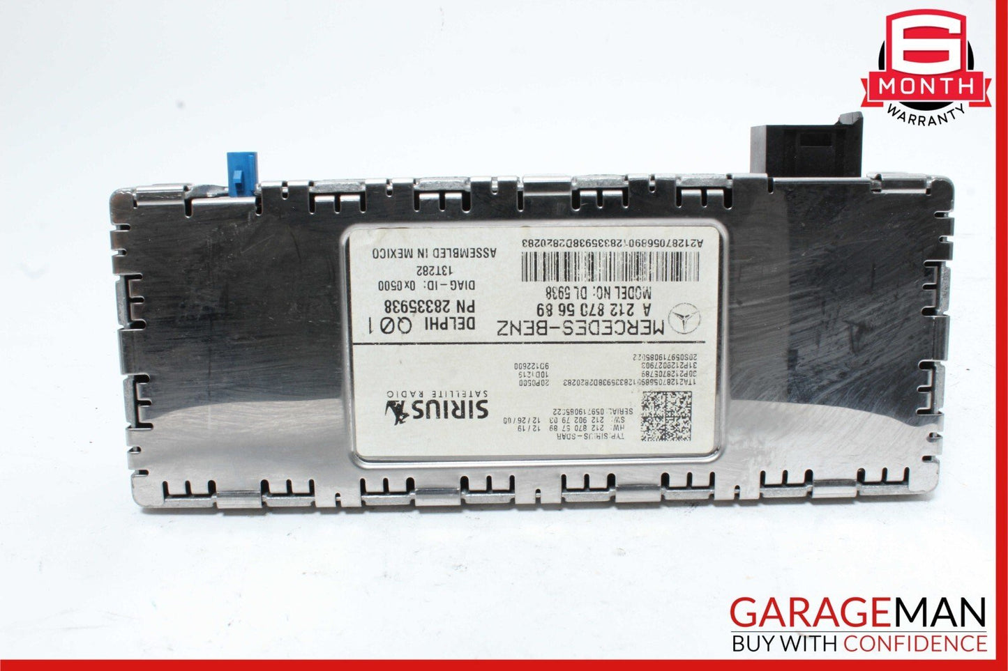 10-17 Mercedes W117 CLA25 E350 SLK250 Sirius Satellite Radio Receiver Module OEM