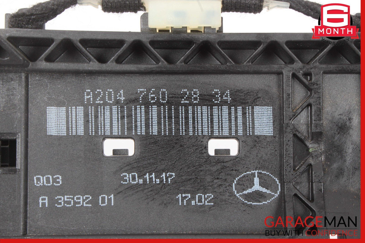 14-19 Mercedes X156 GLA250 GLA200 Rear Left Side Exterior Door Handle Frame OEM