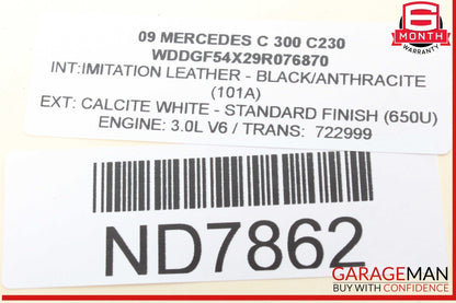 05-11 Mercedes W204 C300 Engine Motor Oil Pump Suction Hose Pipe 2721800052 OEM