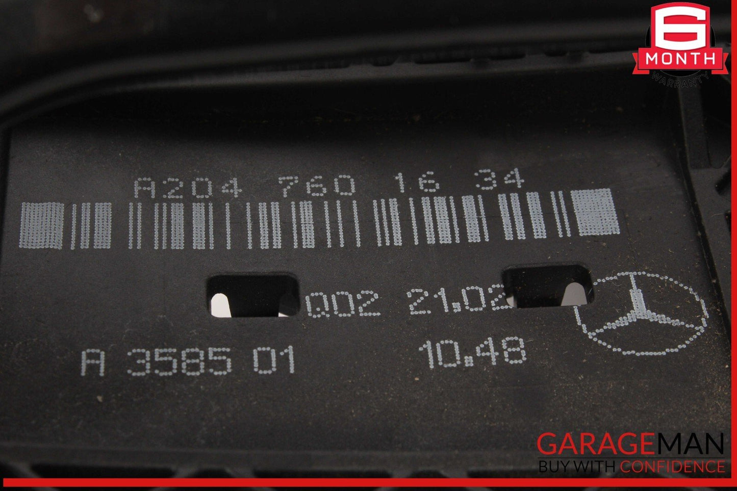 08-15 Mercedes X204 GLK350 C300 Rear Right Side Exterior Door Handle Black OEM