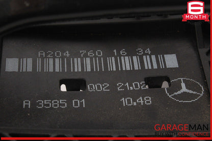 08-15 Mercedes X204 GLK350 C300 Rear Right Side Exterior Door Handle Black OEM