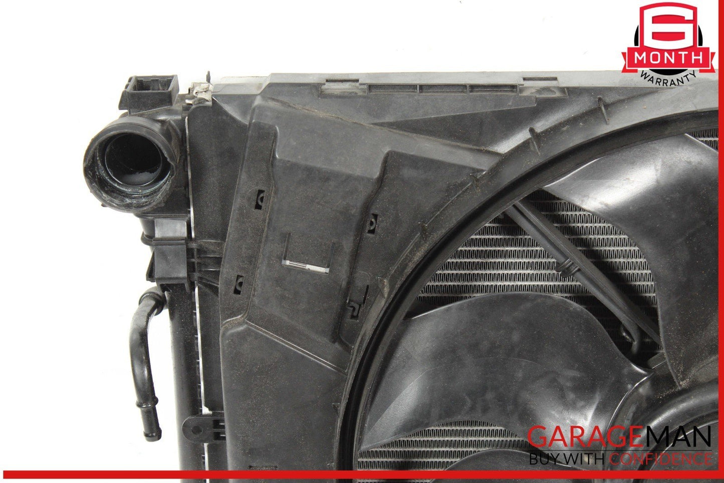 12-15 Mercedes W204 C250 Engine Motor Cooling Radiator A/C AC Condenser Assembly