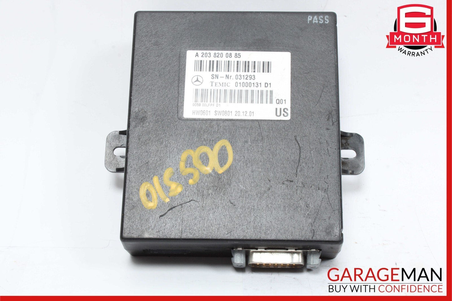 00-06 Mercedes W220 S500 CL500 Voice Command Communication Control Module OEM