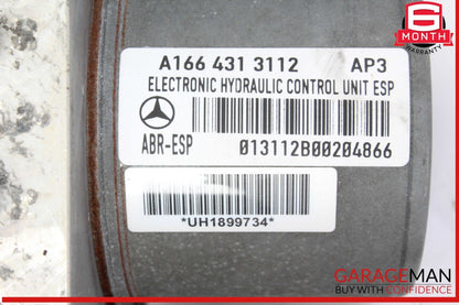 12-19 Mercedes W166 ML350 4MATIC GLS550 ABS Anti Lock Brake Pump Hydraulic OEM