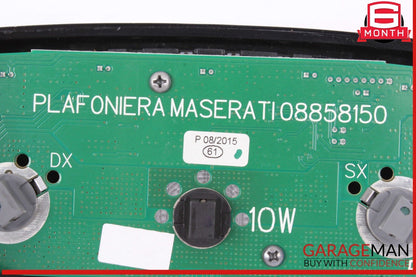 14-17 Maserati Ghibli Quattroporte Rear Interior Overhead Dome Light Lamp OEM
