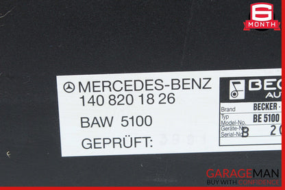 92-95 Mercedes W140 500SEL Becker Anti Theft Alarm Module Unit 1408201826 OEM