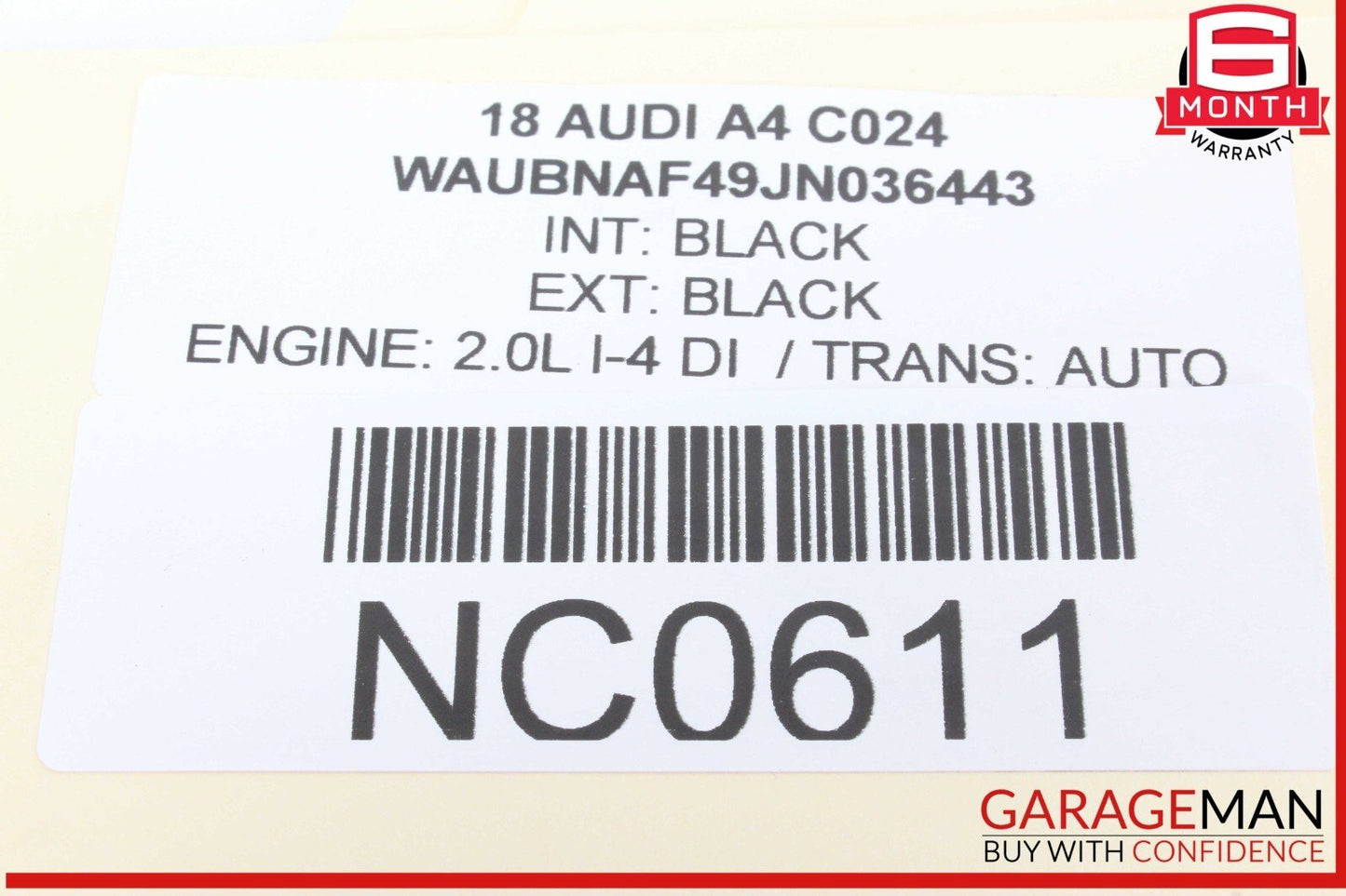 17-24 Audi A4 Quattro Front Right Passenger Side Door Control Module 8W0959592H