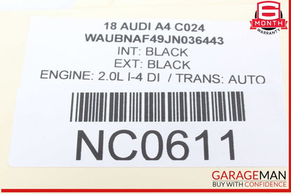 17-24 Audi A4 Quattro Front Right Passenger Side Door Control Module 8W0959592H