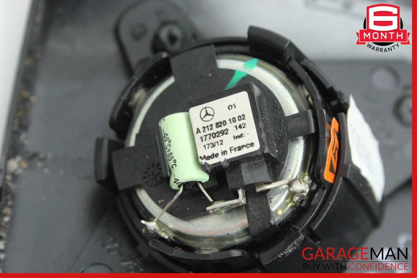12-14 Mercedes W204 C250 Coupe Front Right Side Door Panel Tweeter Speaker Cover