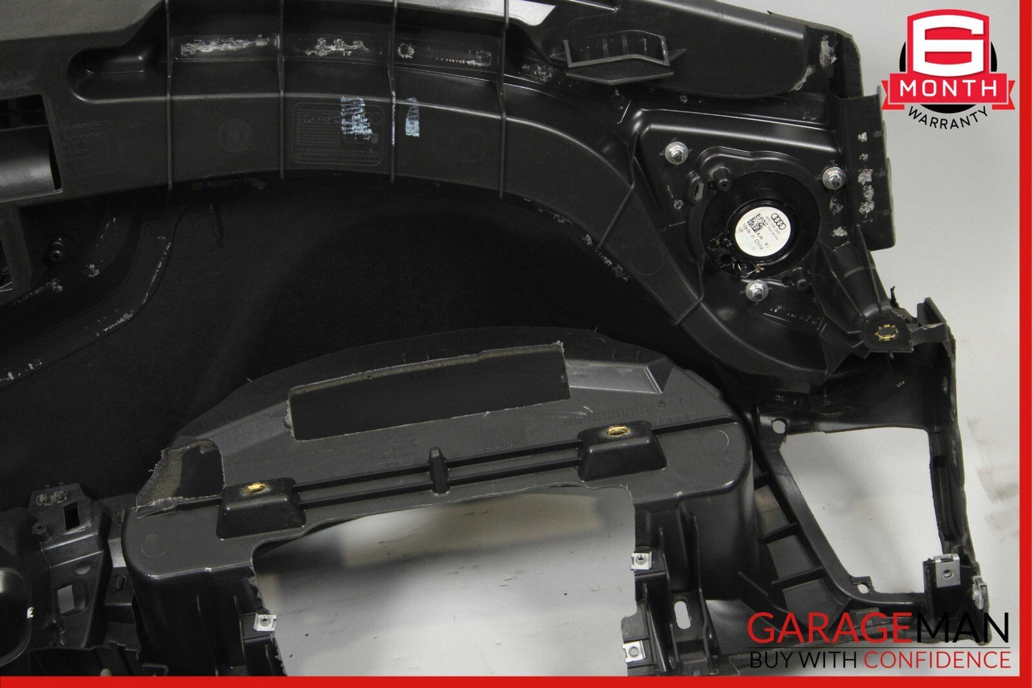 09-12 Audi Q5 Front Dash Dashboard Instrument Panel Cover Trim Assembly Black