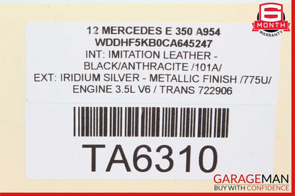 08-18 Mercedes W212 E350 Rear Left Side Door Control Module 2129003906 OEM