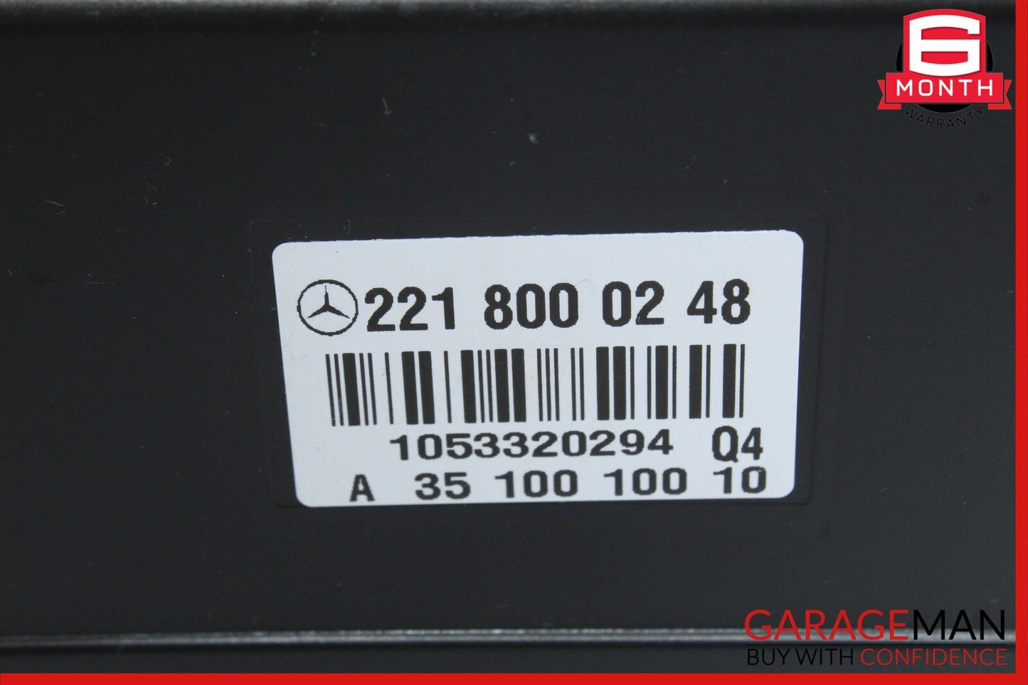 07-14 Mercedes W221 S550 CL600 Trunk Seat Lumbar Vacuum Pump 2218000248 OEM