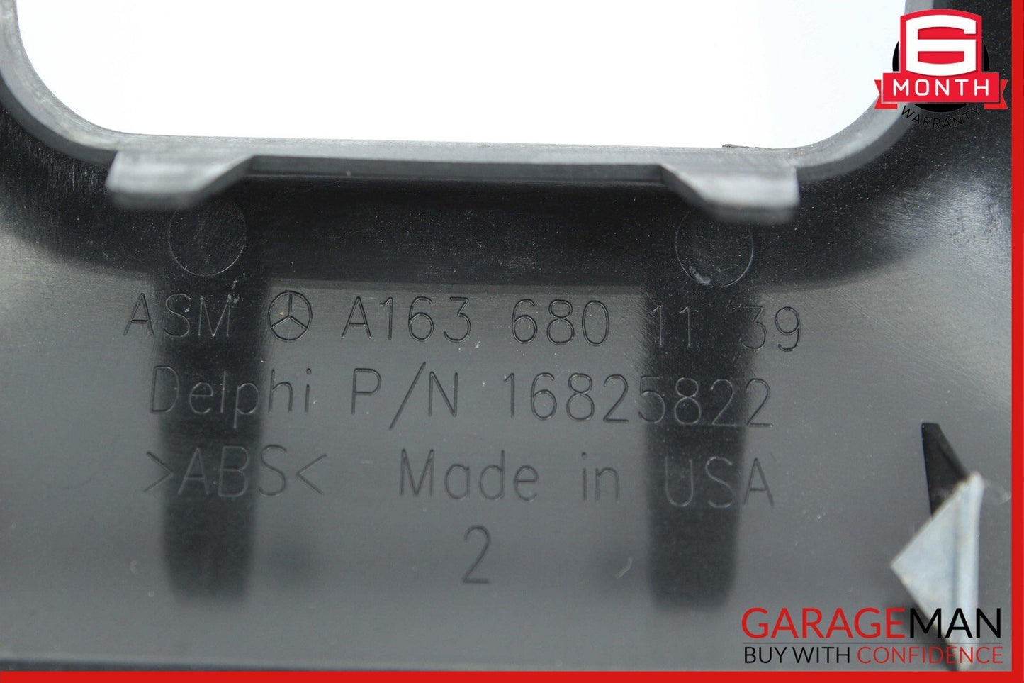 98-02 Mercedes W163 ML320 ML430 Center Console Gear Shift Shifter Trim Bezel OEM