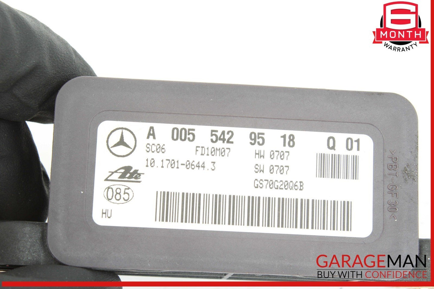 10-13 Mercedes W221 S550 S400 S350 Yaw Turn Rate Sensor 0055429518 OEM
