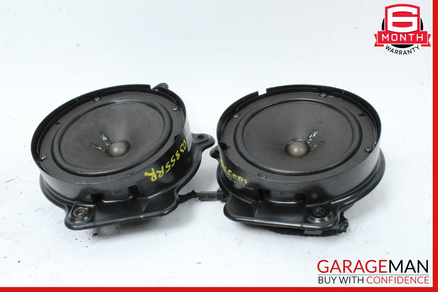 00-06 Mercedes W220 S55 S600 Rear Door Audio Sound Speaker Set of 2 Pc OEM