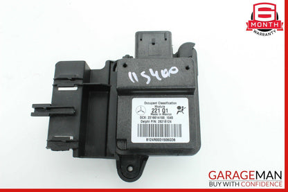 10-13 Mercedes W221 S400 S65 AMG Front Right Side Seat Occupant Sensor Module