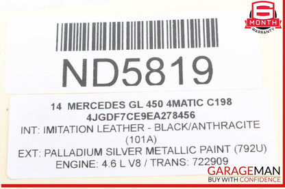 03-15 Mercedes X166 GL450 4MATIC Auxiliary Water Pump Heater 2118350028 OEM