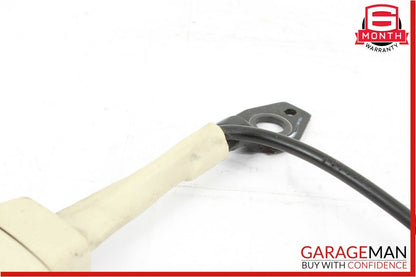 03-08 Mercedes R230 SL500 Front Left / Right Seat Belt Receiver Buckle Beige OEM