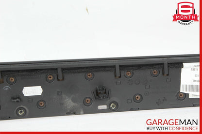 10-13 Mercedes W212 E350 Front Center Dash AC A/C Air Vent Trim Assembly Wood