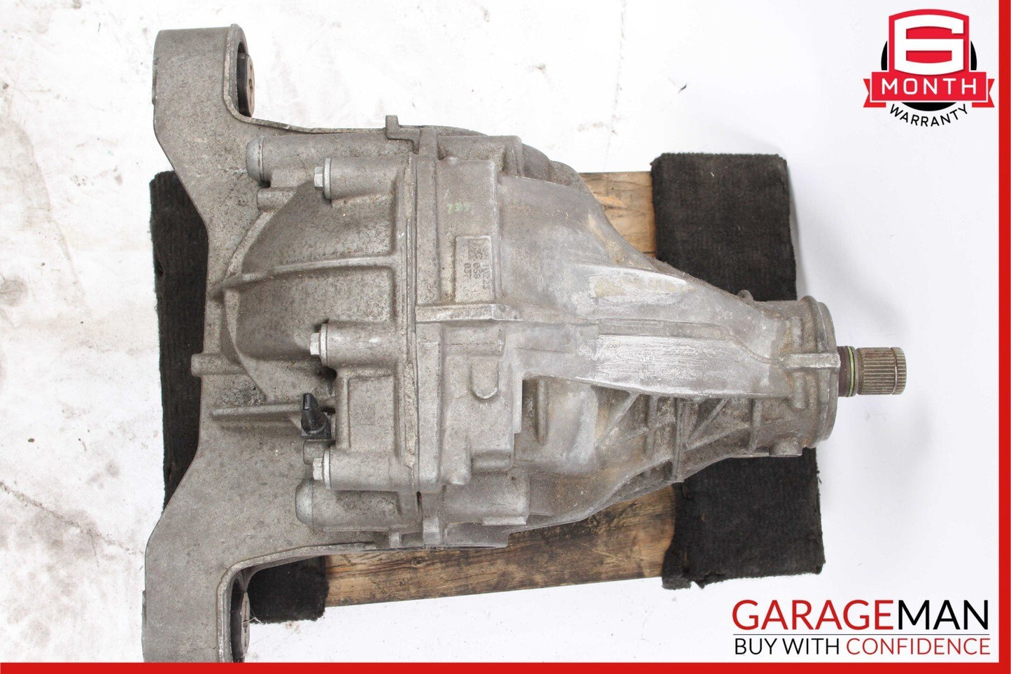 11-17 Porsche Cayenne 958 S 4.8L Rear Diff Differential Axle Carrier Assembly