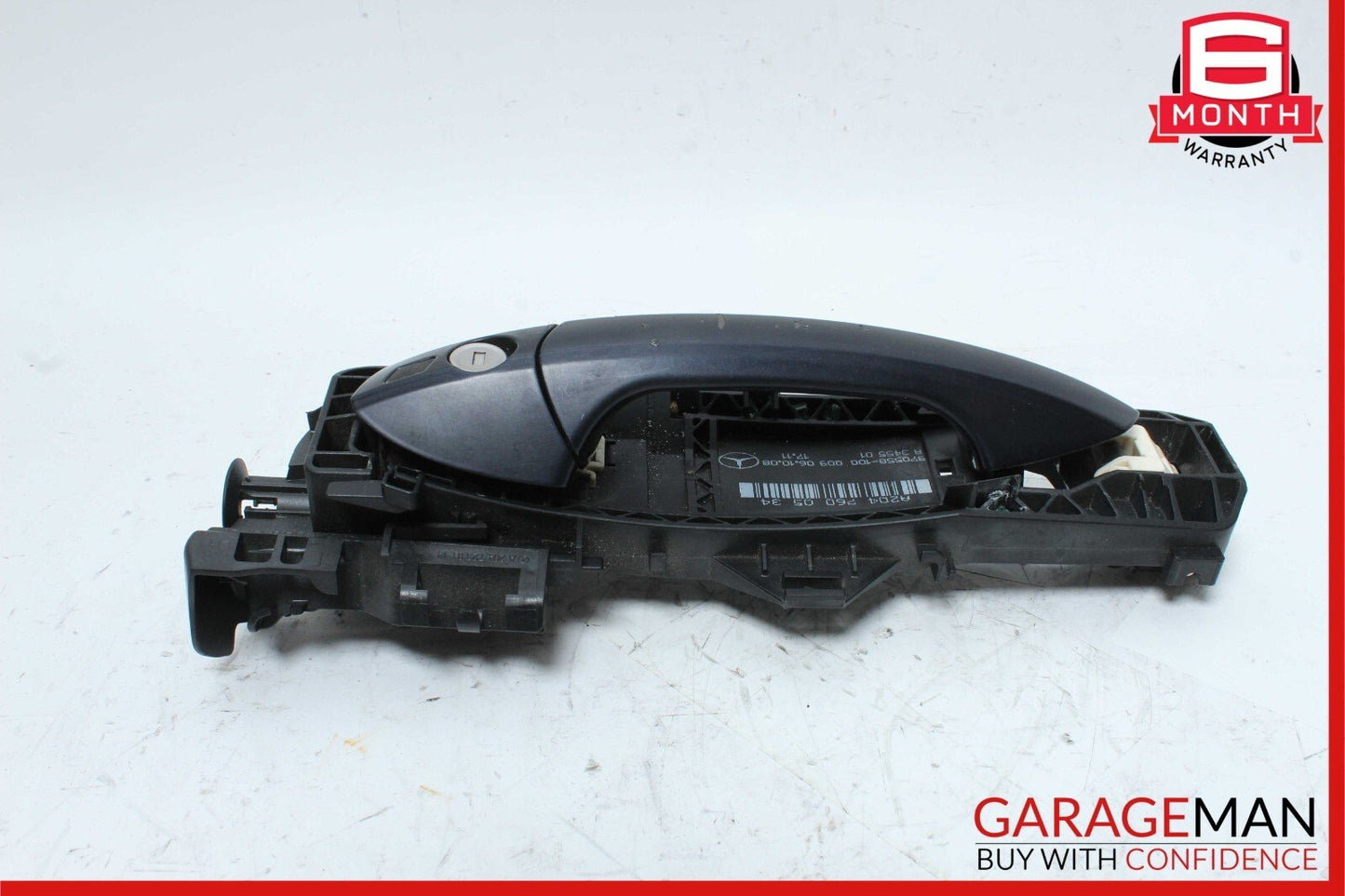 08-14 Mercedes W204 C300 Front Left Driver Side Exterior Door Handle Blue OEM