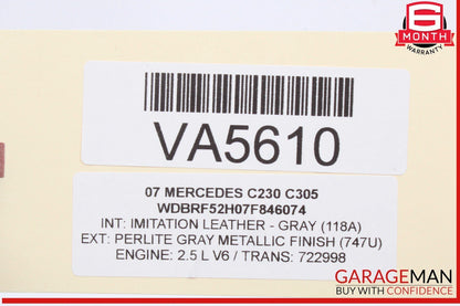 06-09 Mercedes W203 C230 CLK350 C280 A/C Air Conditioning Compressor 0012305611