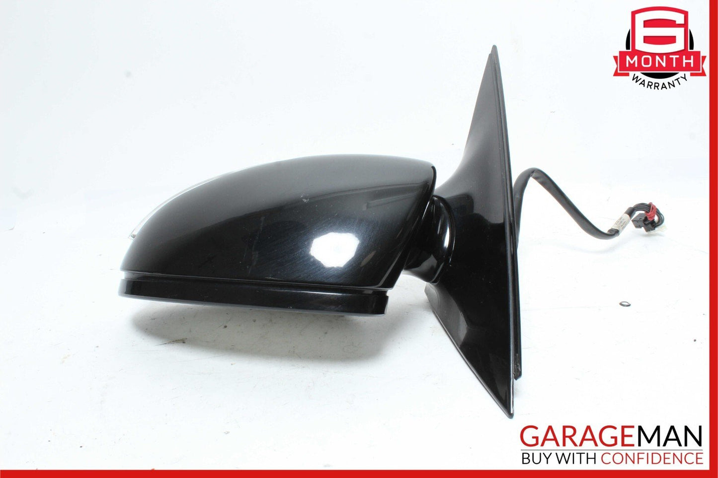 07-09 Mercedes W221 S550 S600 Front Left Side Mirror Door Rear View Black