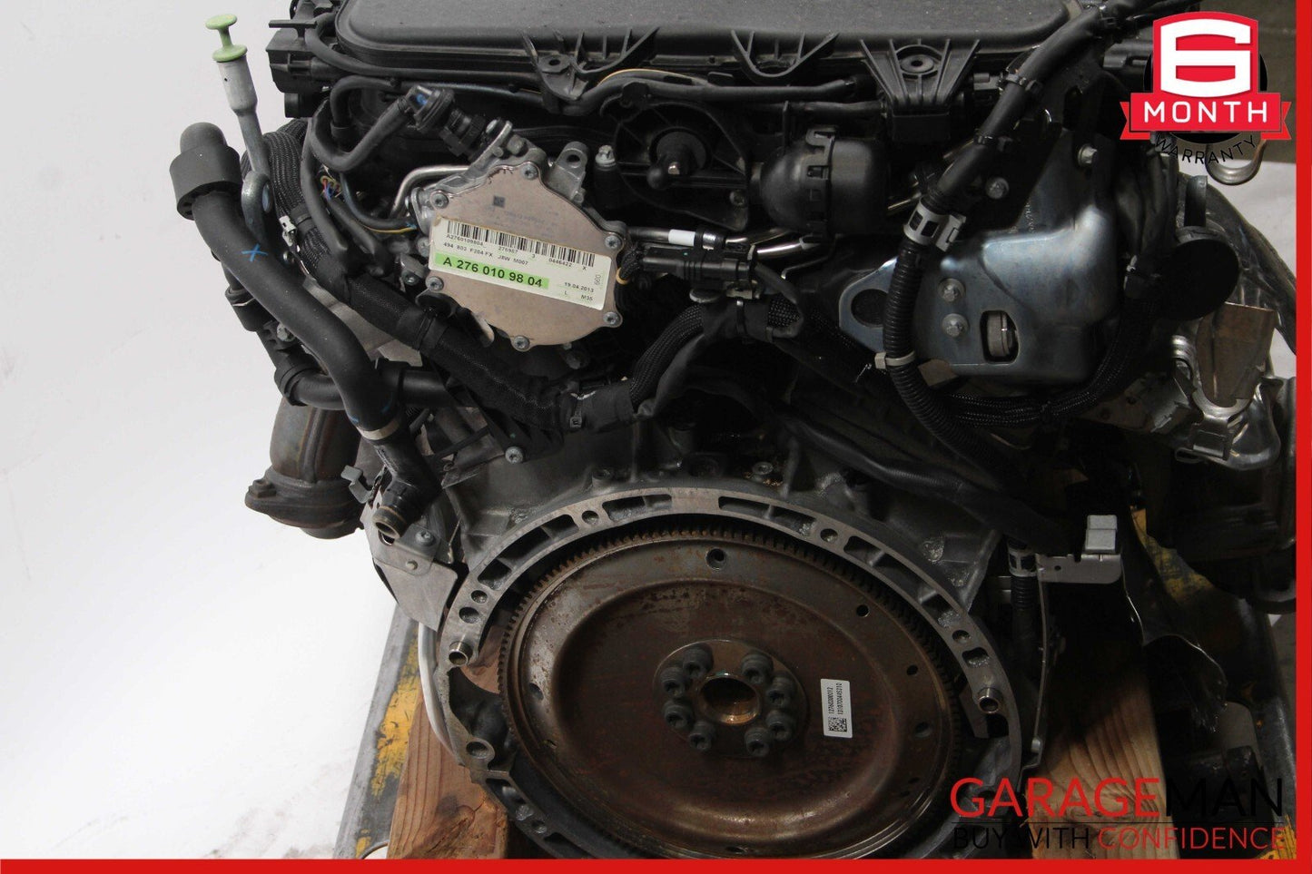 12-16 Mercedes GLK350 E350 C350 M276 V6 3.5L Complete Engine Assy RWD 180k