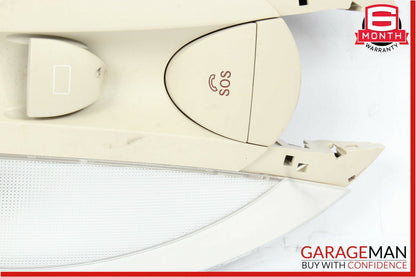 06-09 Mercedes W219 CLS500 Front Overhead Dome Light Reading Map Lamp Beige