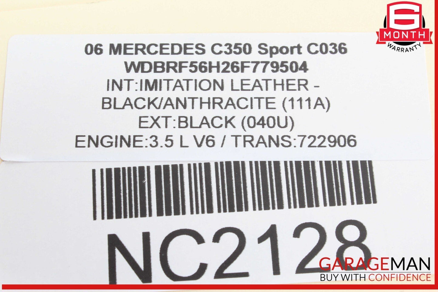 01-07 Mercedes W203 C350 Sport Rear Right Side Door Control Module 2038202285