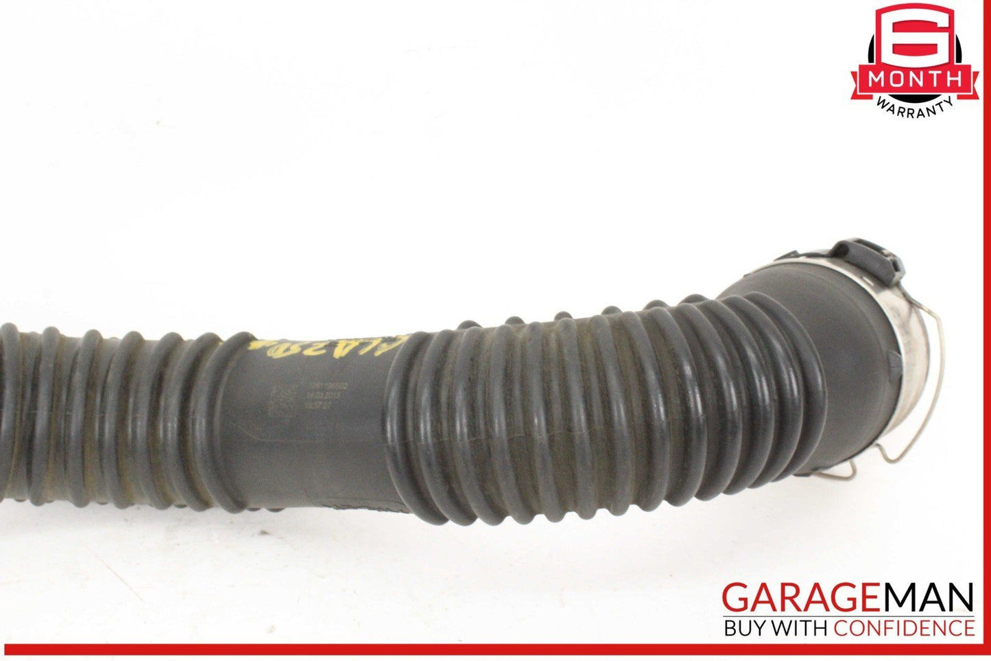 14-19 Mercedes W117 CLA250 Left Engine Motor Intercooler Air Hose Pipe OEM