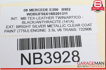 03-09 Mercedes W211 E350 E550 Front Right Passenger Door Control Module OEM