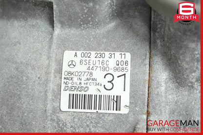 08-12 MercedeS X204 GLK350 4Matic A/C Air Conditioning Compressor Pump Assembly