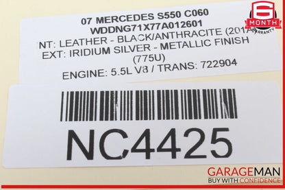 07-14 Mercedes W221 S550 CL600 CL550 Rear View Backup Camera Control Module OEM