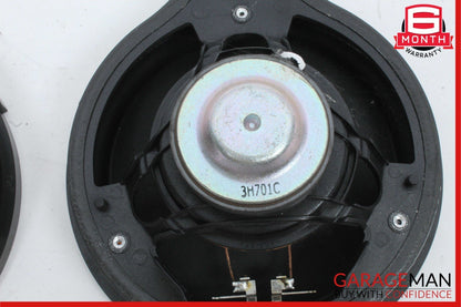 08-14 Mercedes W204 C250 C300 Rear Right & Left Door Sound Speakers Set of 2 OEM