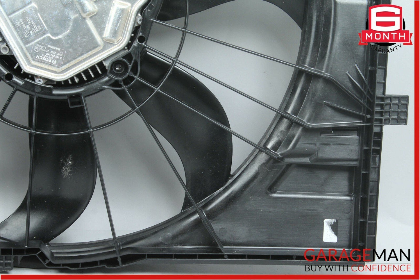 18-19 Mercedes W213 E300 E400 Radiator Cooling Fan Motor Electric Shroud OEM