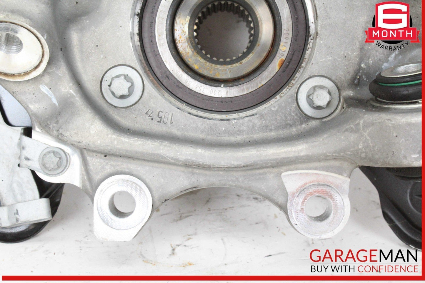 15-20 Mercedes W205 C300 Rear Left Side Spindle Knuckle Wheel Hub Bearing OEM