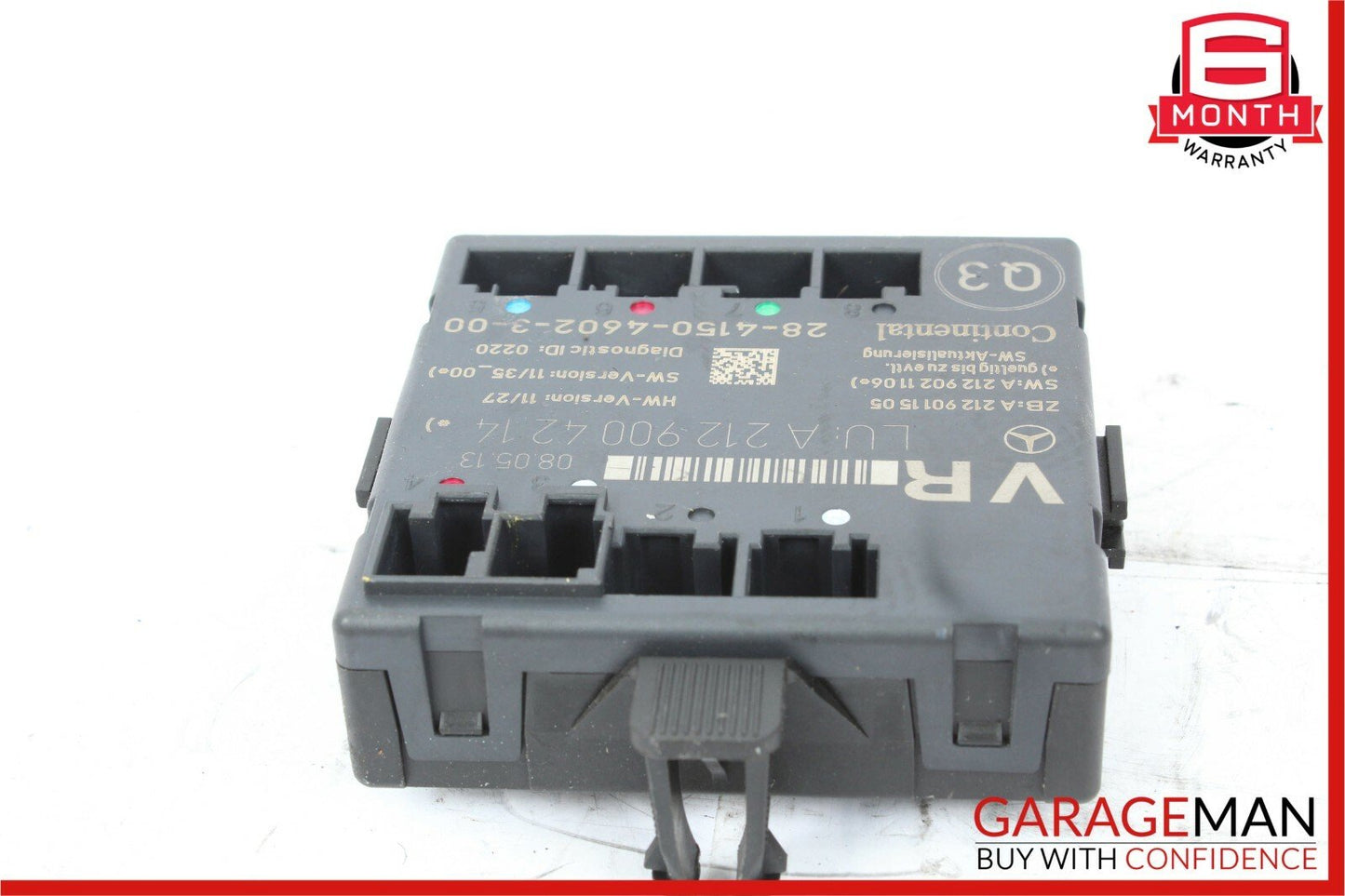 08-14 Mercedes W204 C300 C350 Front Right Side Door Control Module 2129004214
