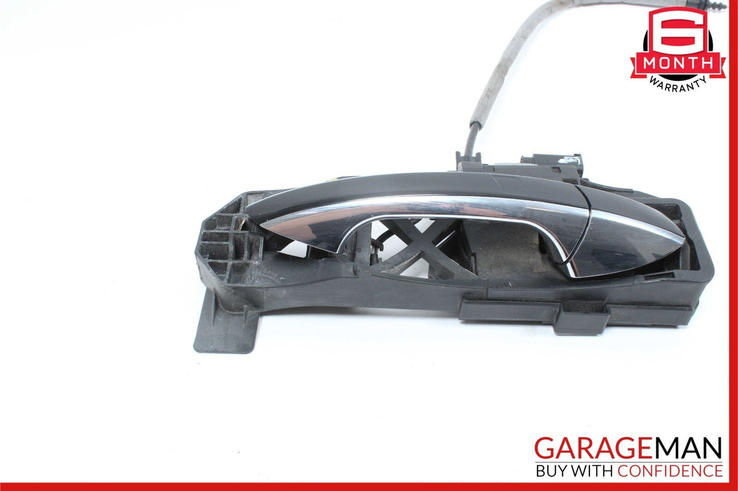 07-13 Mercedes W221 S550 Front Right Exterior Door Handle Keyless Go Black OEM