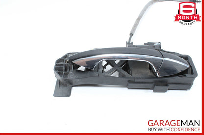 07-13 Mercedes W221 S550 Front Right Exterior Door Handle Keyless Go Black OEM