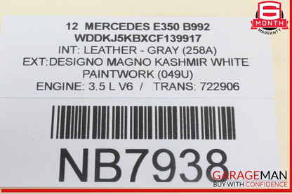 10-13 Mercedes W207 E350 E550 Center Dash AC A/C Air Vent Trim Grille Panel OEM