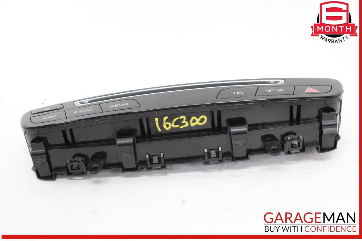 15-19 Mercedes W205 C300 C400 Media Center Dashboard Hazard Control Switch OEM