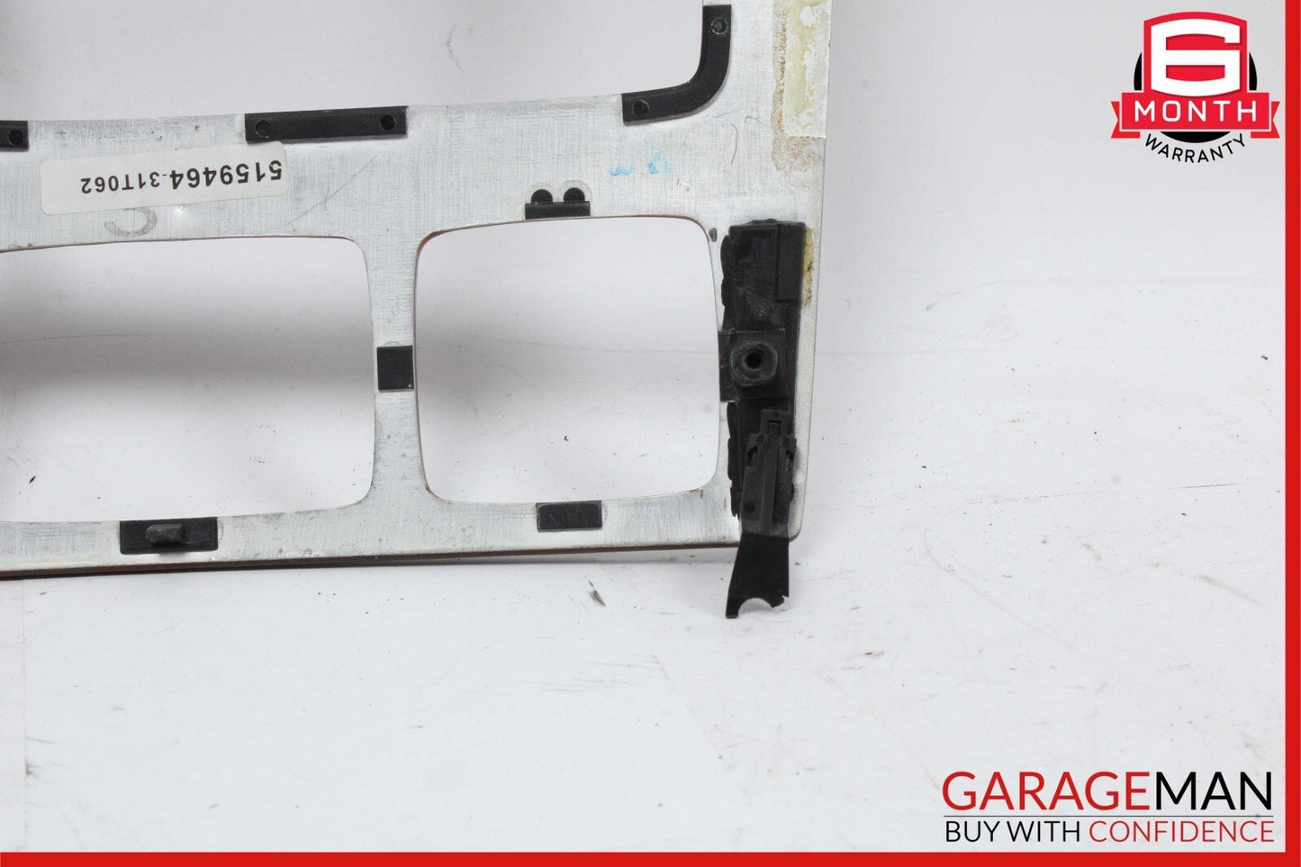 00-02 Mercedes W220 S500 S600 Radio Dash Wood Trim Bezel Panel Cover Wood OEM