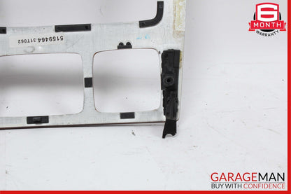 00-02 Mercedes W220 S500 S600 Radio Dash Wood Trim Bezel Panel Cover Wood OEM