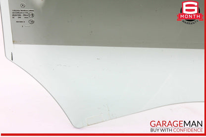 12-18 Mercedes W218 CLS550 CLS63 AMG Rear Left Driver Side Door Window Glass OEM