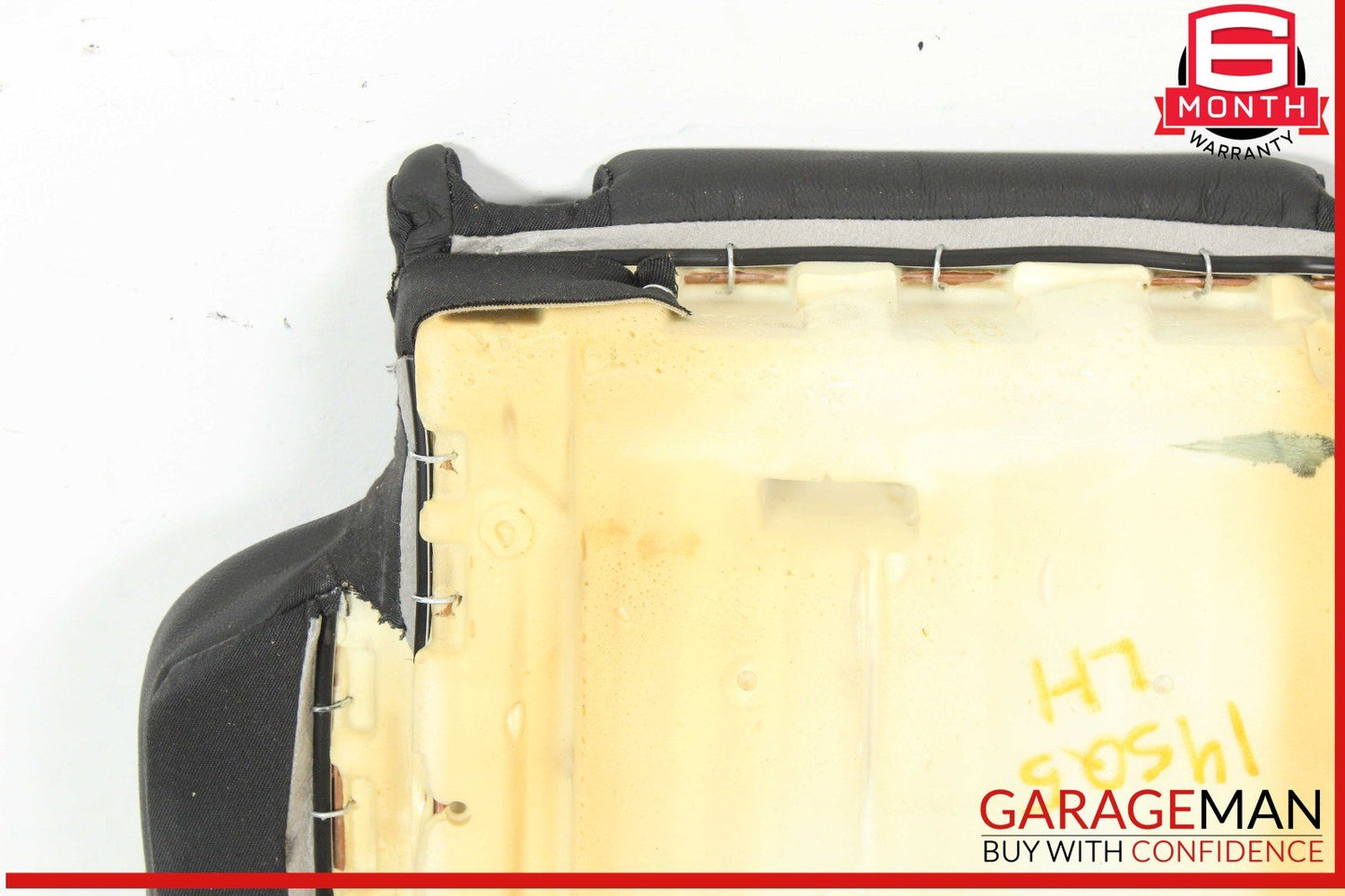 14-17 Audi SQ5 Rear Left Bottom Lower Seat Cushion Black OEM